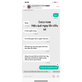 Bột phụ khoa coco rose se khít sạch viêm