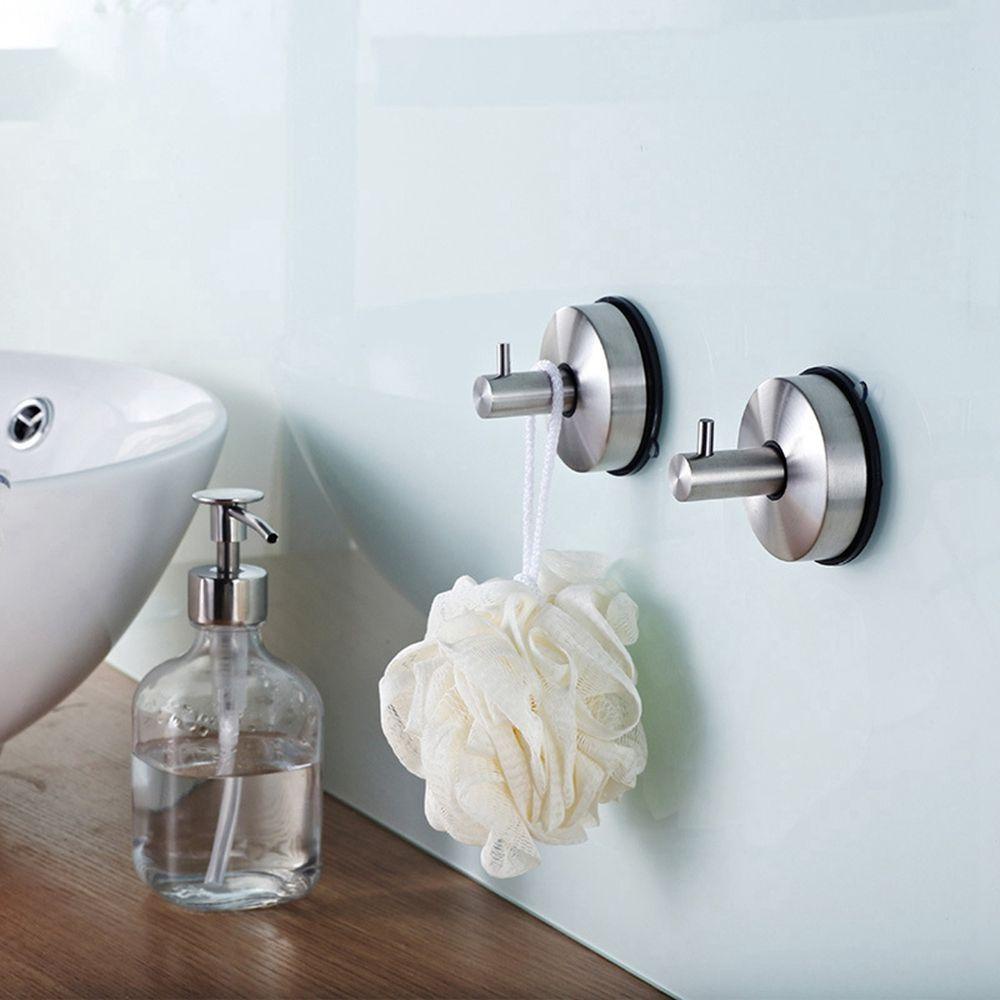 Móc Treo Đồ Dán Tường Bằng Thép Không Gỉ Chống Thấm Nước Tiện Dụng Cho Nhà Tắm