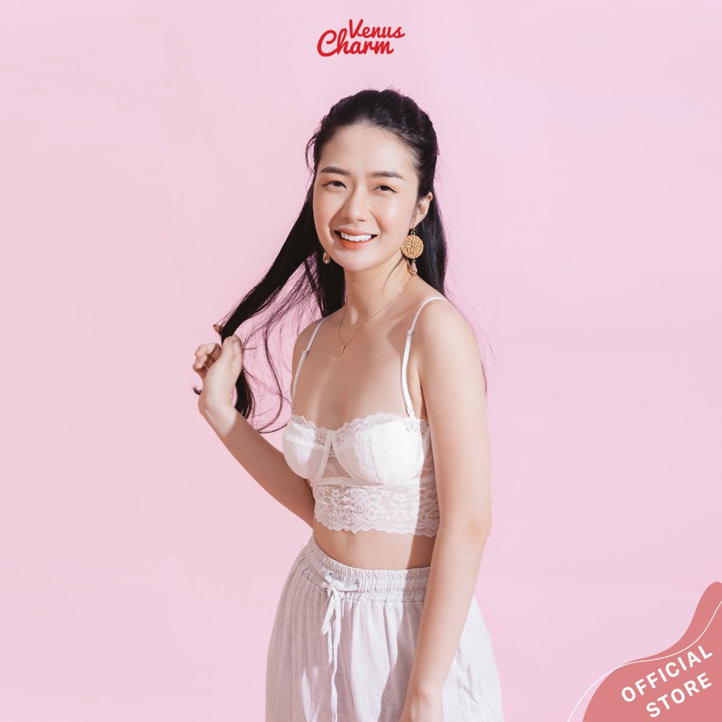 Áo bra ren nữ Venus Charm AG1 Bra4 đệm mỏng có gọng sexy ôm ngực thoải mái | BigBuy360 - bigbuy360.vn
