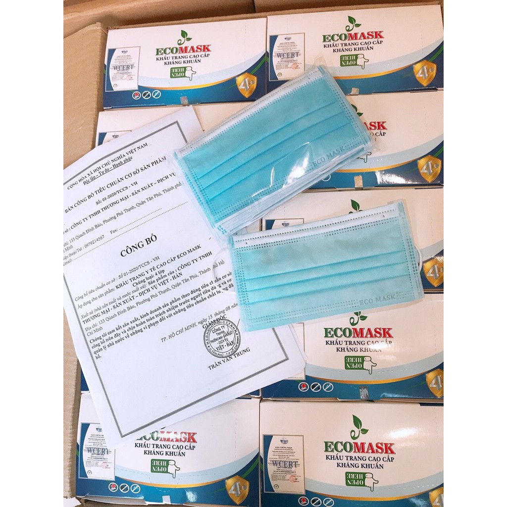 Khẩu trang y tế 4 lớp Eco Mask kháng khuẩn | BigBuy360 - bigbuy360.vn