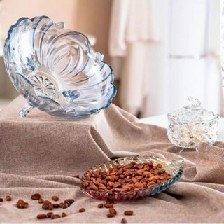 Đĩa đựng trái cây thủy tinh