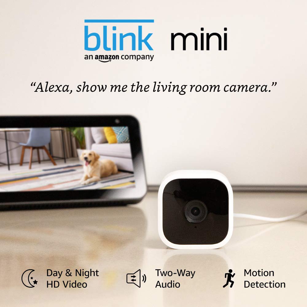 Camera Blink Mini 1080 HD, Hỗ Trợ Alexa - Chính Hãng