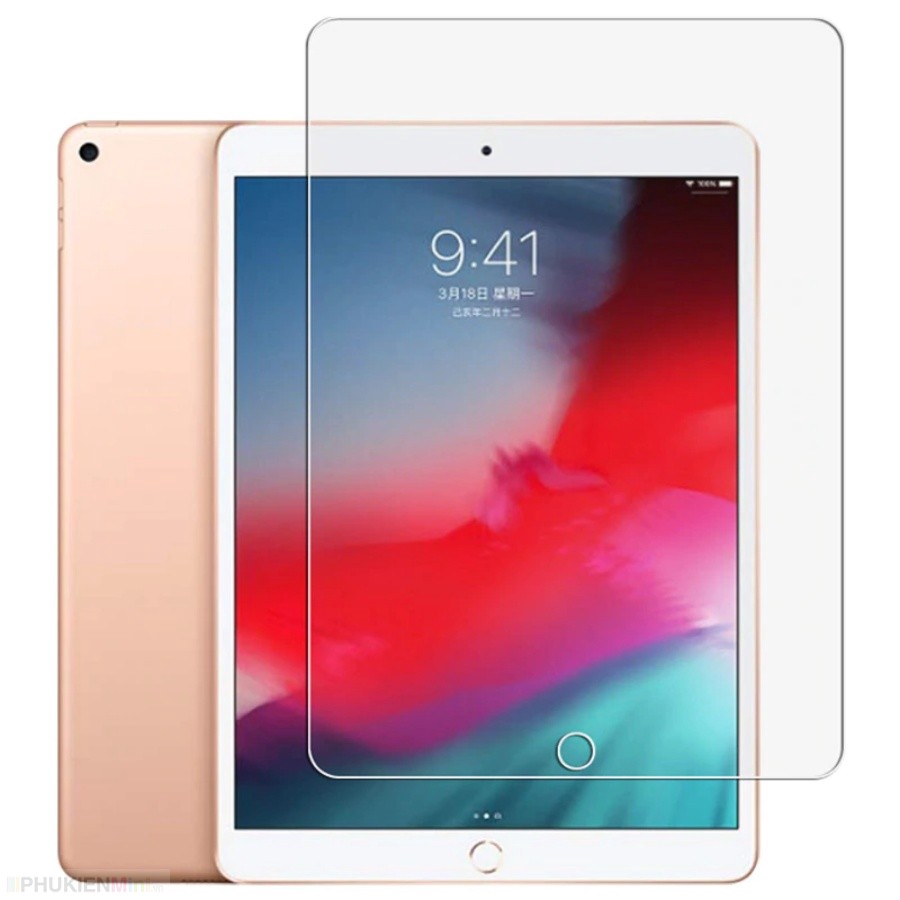 [CHỈ GIAO HCM] Kính dán cường lực 9H/2.5D cho iPad Gen 7 2019 / Gen 8 2020 / Gen 9 2021 10.2in giá rẻ