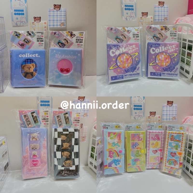 [DAISO HÀN] Sổ đựng ảnh/Collect book phototrip, card idol