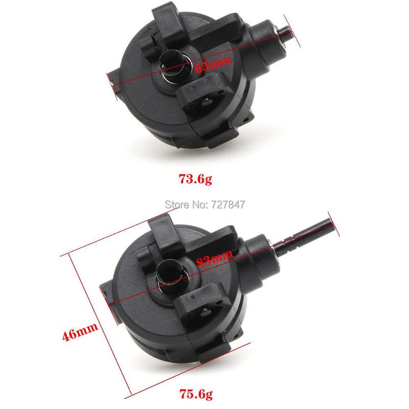 Hộp số Hộp số Bộ hoàn chỉnh Bộ truyền động & Bánh răng khác biệt cho 1/10 HSP 1:10 Bộ phận ô tô RC 02024 02051 02030 03015 94123 94106 94107 94108