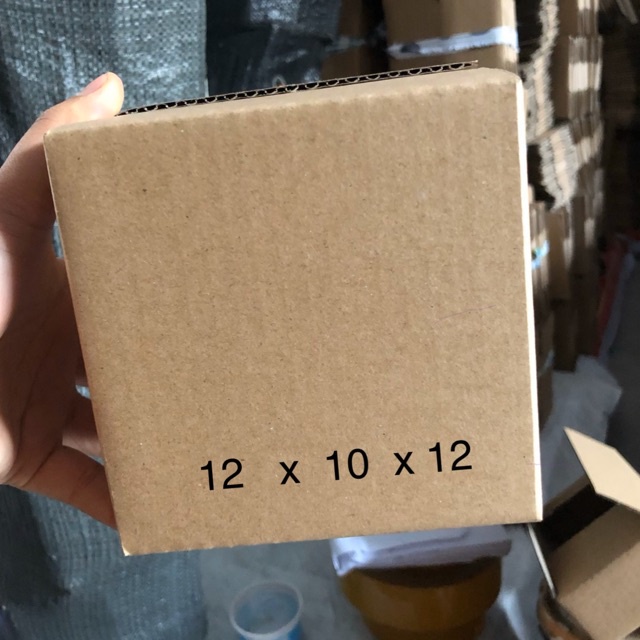 12x12x12 Hộp carton đóng hàng giá xưởng - Combo 20 hộp