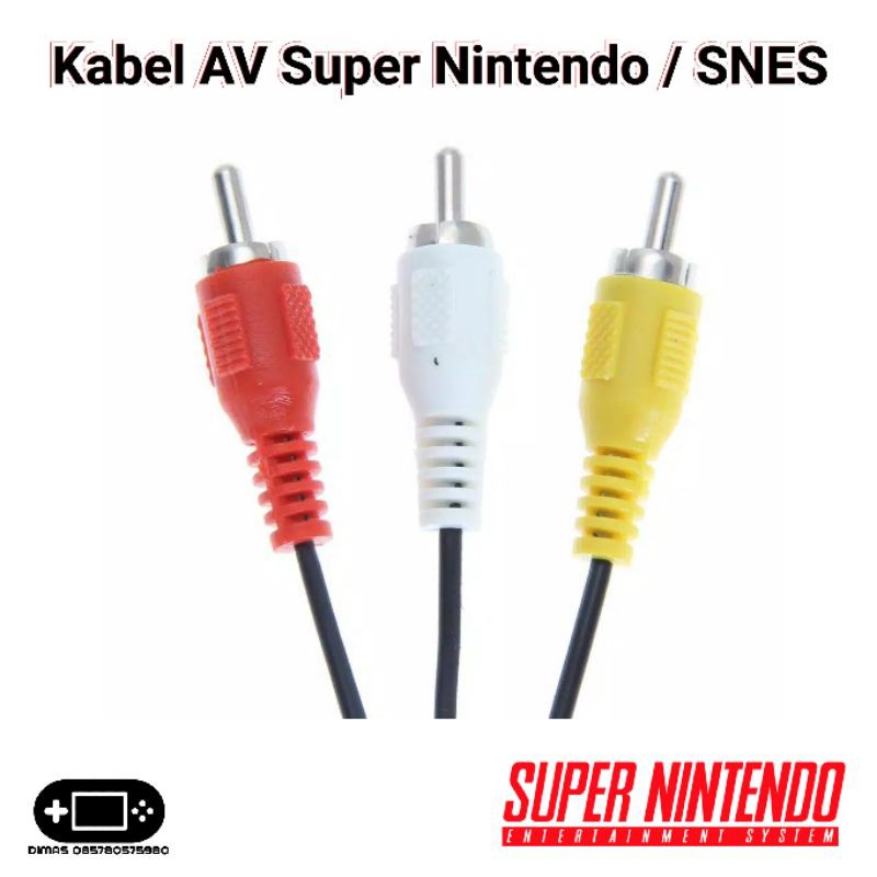 Nintendo Dây Cáp Av Snes Nintendo N 64 N64 Chất Lượng Cao