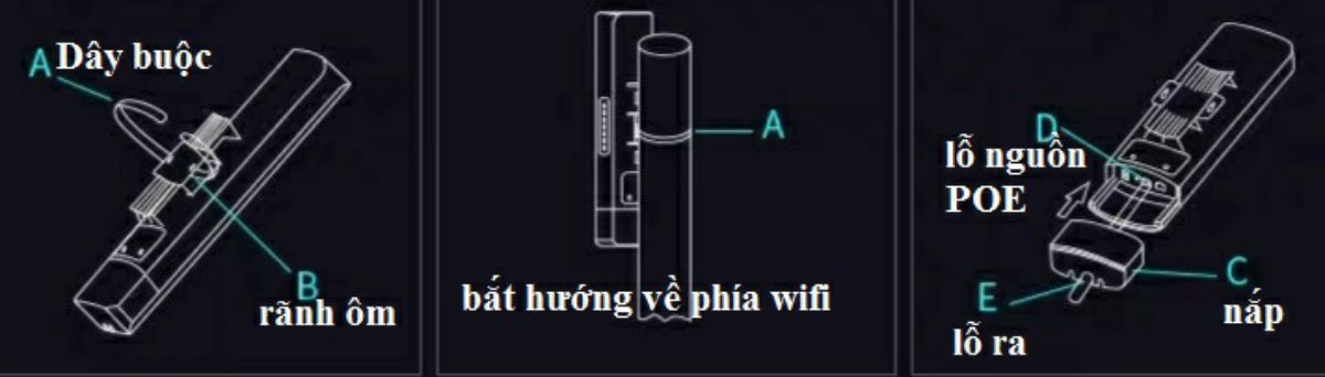 Thiết bị thu kích wifi ngoài trời (V3.0 new 100%). 300-500m không vật cản | BigBuy360 - bigbuy360.vn