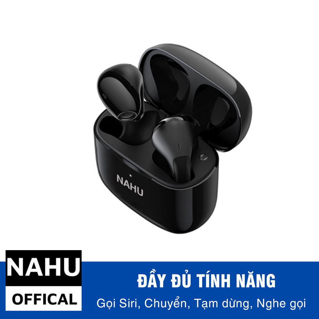 Tai Nghe Bluetooth AP3 Màu Đen Chính Hãng NAHU Không Dây Gaming Baseus Samsung Xiaomi Sony Jbl Ko Dây Nhét Tai Chụp Tai