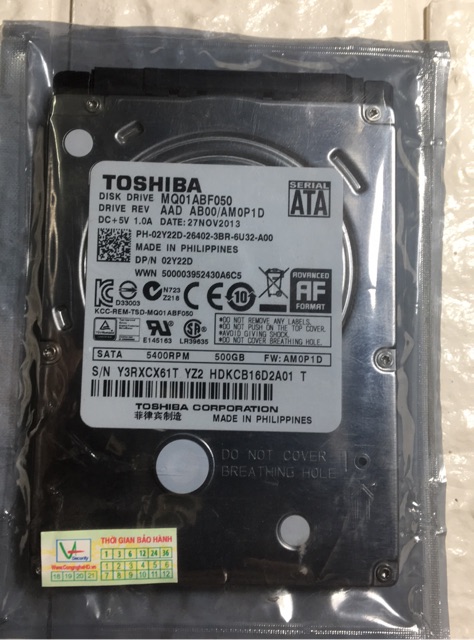 Ổ CỨNG TOSHIBA 500gb CHÍNH HÃNG BÓC MÁY | BigBuy360 - bigbuy360.vn