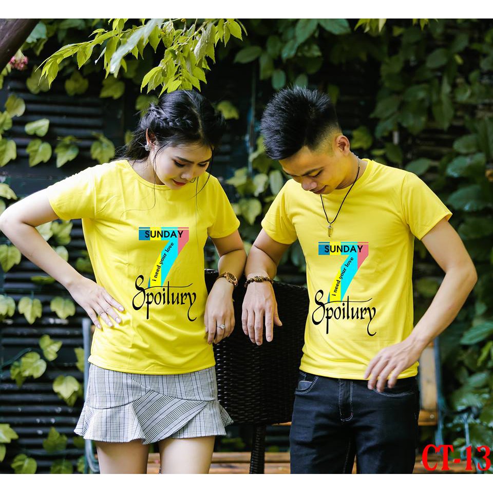 áo đôi số 7 may mắn