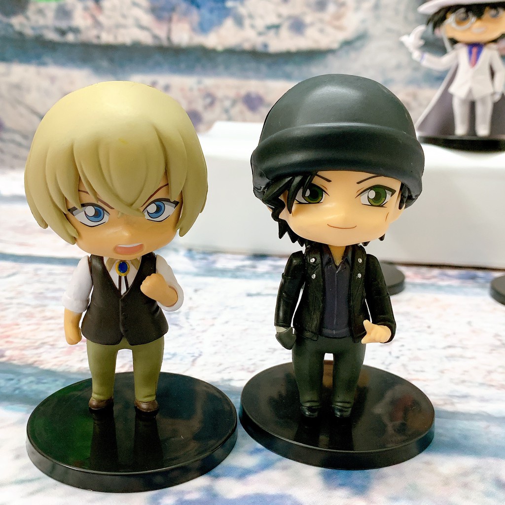 Bộ sưu tập 6 nhân vật Thám Tử Lừng Danh Conan Chibi siêu cute, cử động được khớp tay