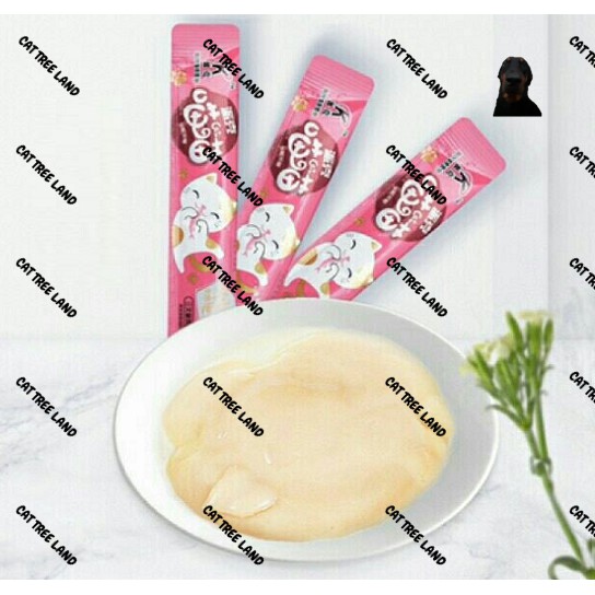 SÚP THƯỞNG CHO MÈO MIU MIU 15G - THỨC ĂN MÈO BỔ DƯỠNG, SNACK MÈO