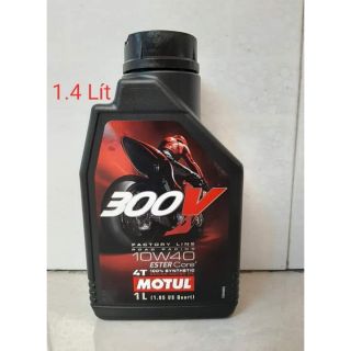 1.4 Lít Nhớt Motul 300V 10W40