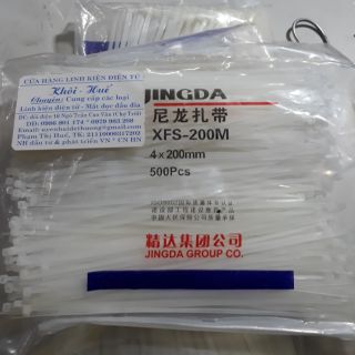 Túi lạt thít nhựa 4×200mm. 48k 500 chiếc