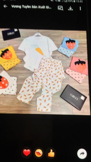 Bộ Hoa Quả 4 màu Chất Cotton xịn xò | BigBuy360 - bigbuy360.vn