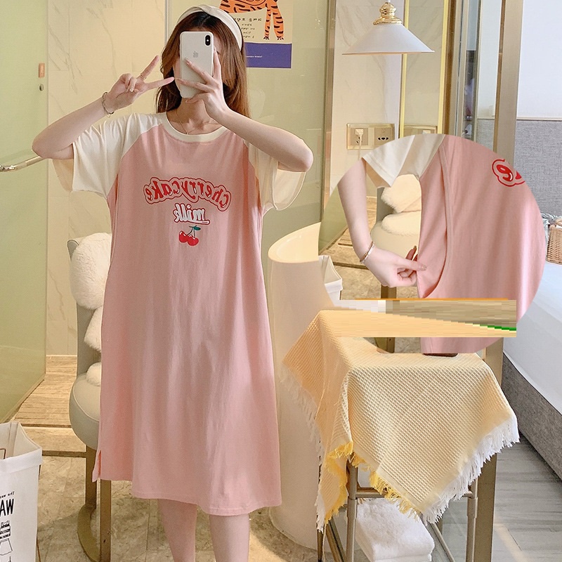Váy Bầu Váy Cho Bé Bú Bé Ti VN57