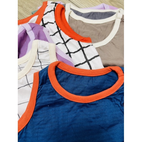 10 Áo ba lổ vải hàn cho bé mùa hè siêu mát