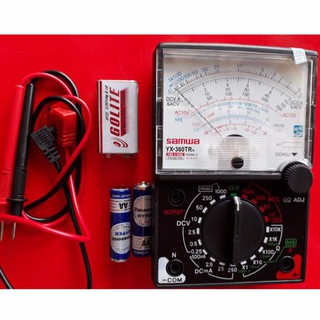 đồng hồ đo vạn năng+2pinAA+pin 9V