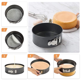 3pcs Spring Form Pan Set (6 Inch 8 Inch 10 Inch)