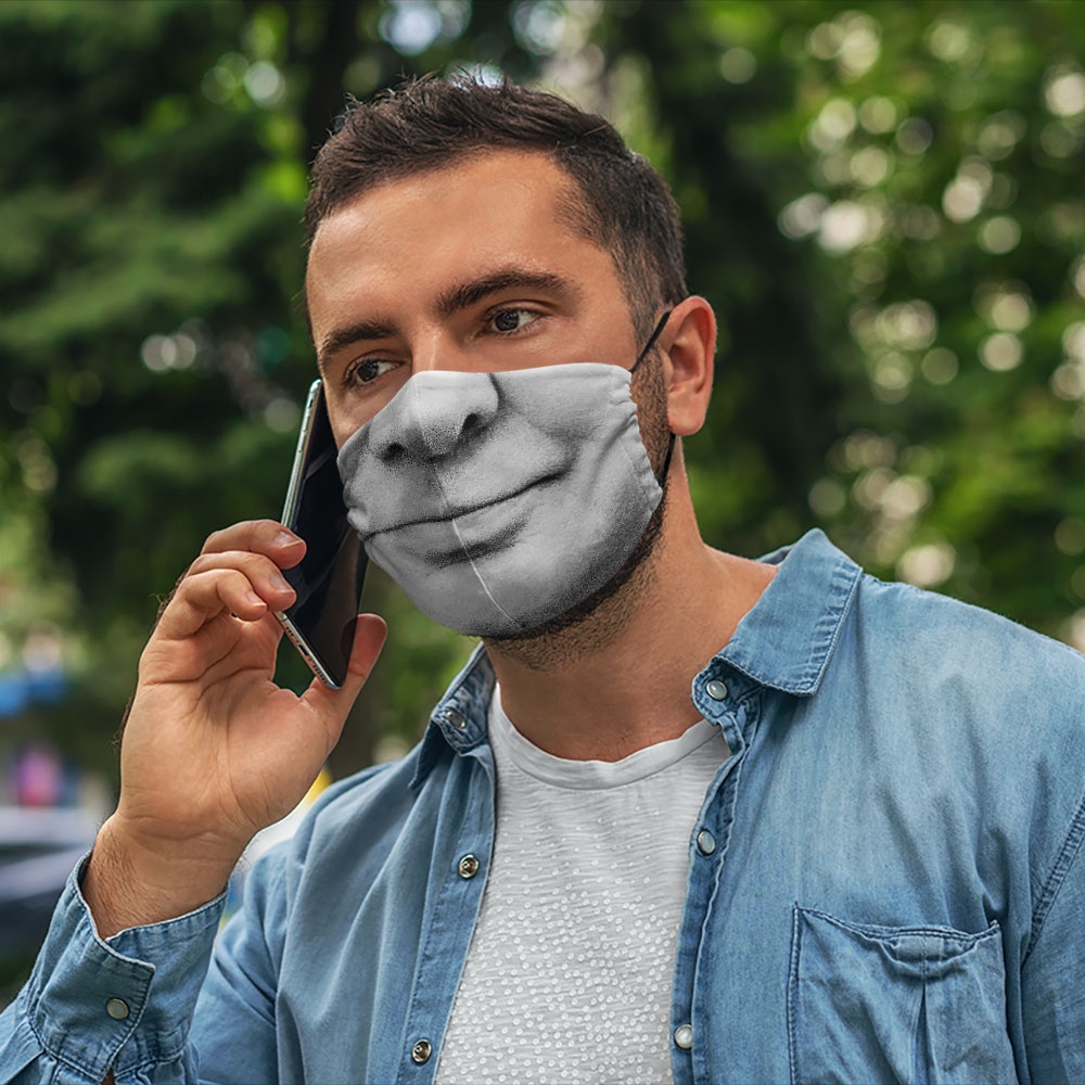 khẩu trang chống bụi Mặt Người_1523 CARTWELL dây đeo mềm, đeo thoải mái, dễ thở, thoáng khí