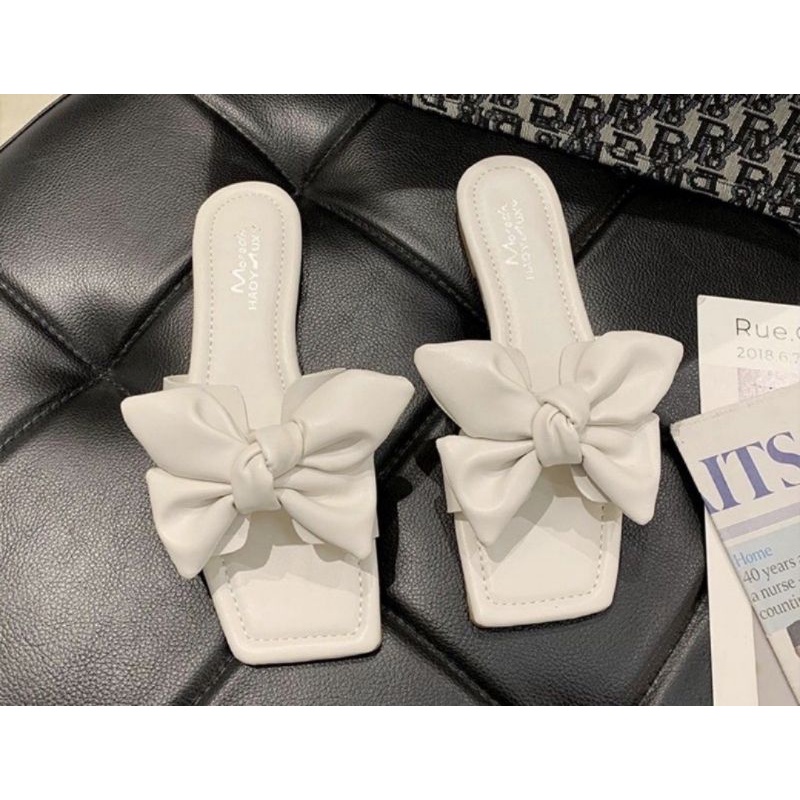 Dép bigsize bảng nơ to