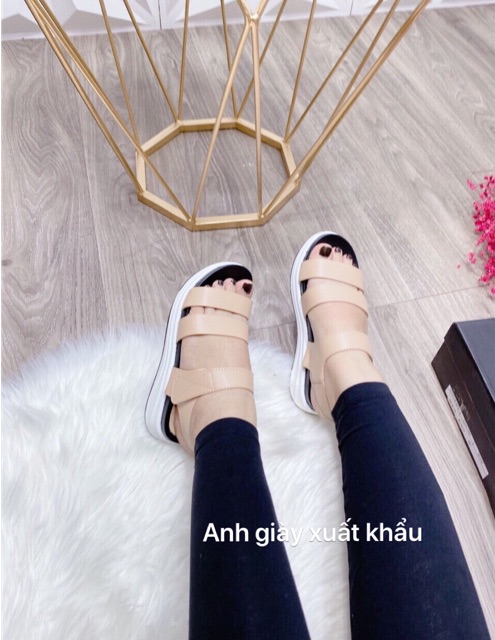 SD52 - Sandal xuồng quai ngang nhẹ êm hàng xuất ( ảnh thật, kèm video)