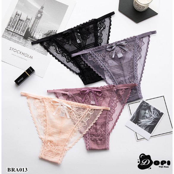 (BRA013) Quần lót ren gợi cảm sexy chất liệu ren cao cấp | BigBuy360 - bigbuy360.vn