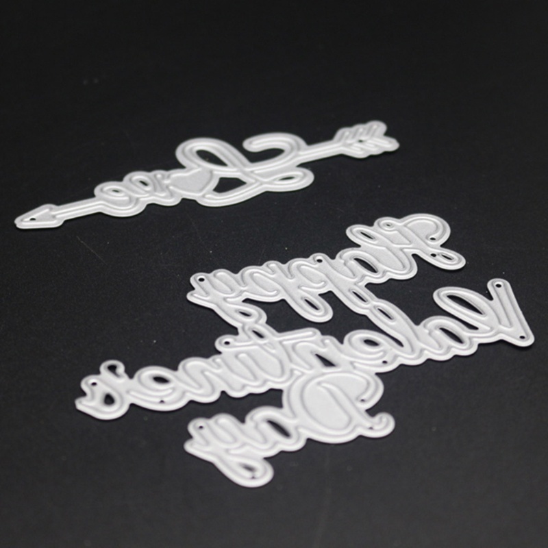 Khuôn Cắt Giấy Kim Loại Hình Trái Tim Thẻ