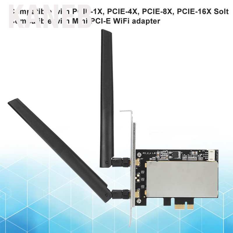 Kaneb Wireless Network Card Adapter Mini PCi‑E to AC WIFI for Bluetooth Converter Windows 7/Windows 8/Windows 10 | WebRaoVat - webraovat.net.vn