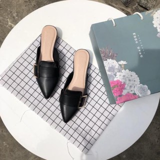 Giày bệt nữ da mềm
