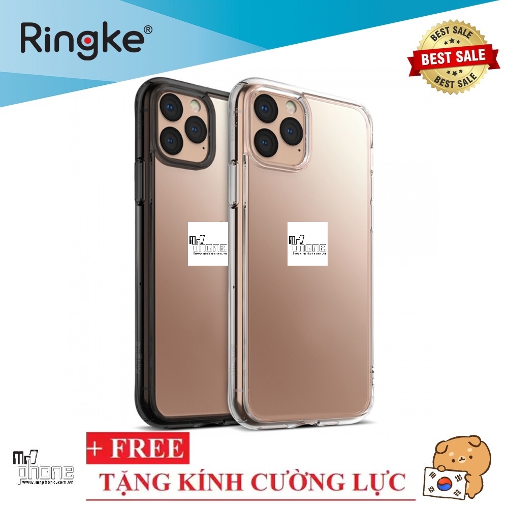 [COMBO CƯỜNG LỰC] Ốp lưng iPhone 11 / 11 Pro / 11 Pro Max Ringke Fusion Hàn Quốc