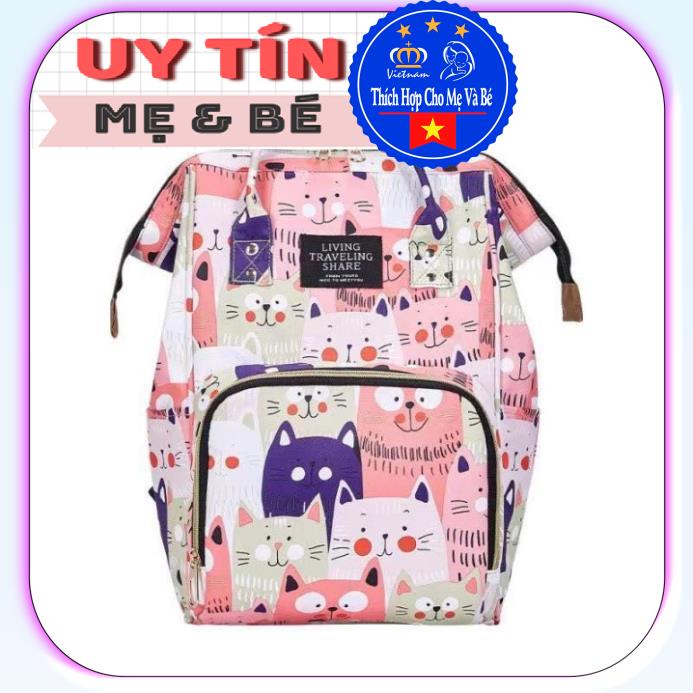Ba lô bỉm sữa, loại balo tiện ích, đặc biệt dành cho các bà mẹ đang chăm con nhỏ