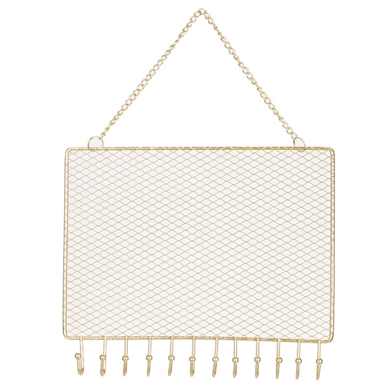 Giá Đỡ Treo Trang Sức / Đồng Hồ / Bông Tai / Vòng Tay Có Móc Gắn Tường