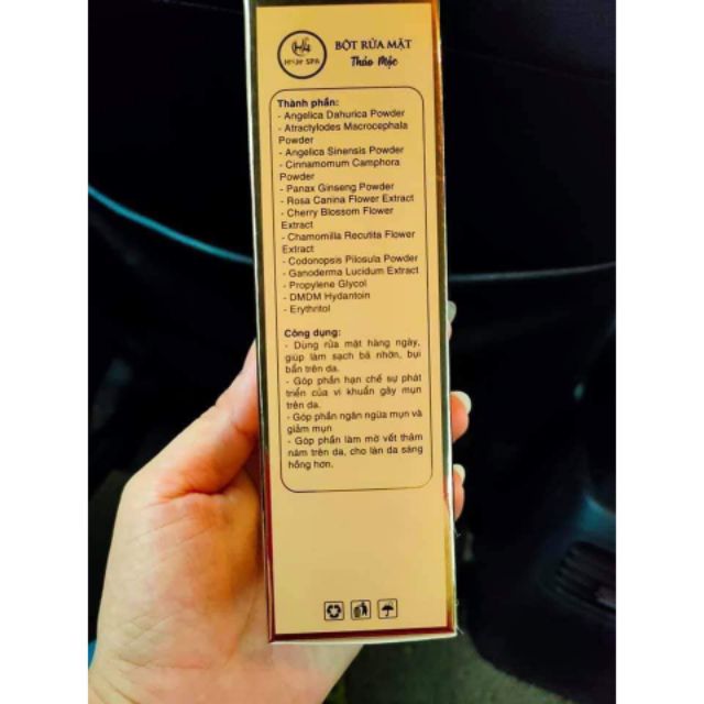 (Rẻ vô địch)Bột rửa mặt thảo mộc H&H Spa | BigBuy360 - bigbuy360.vn