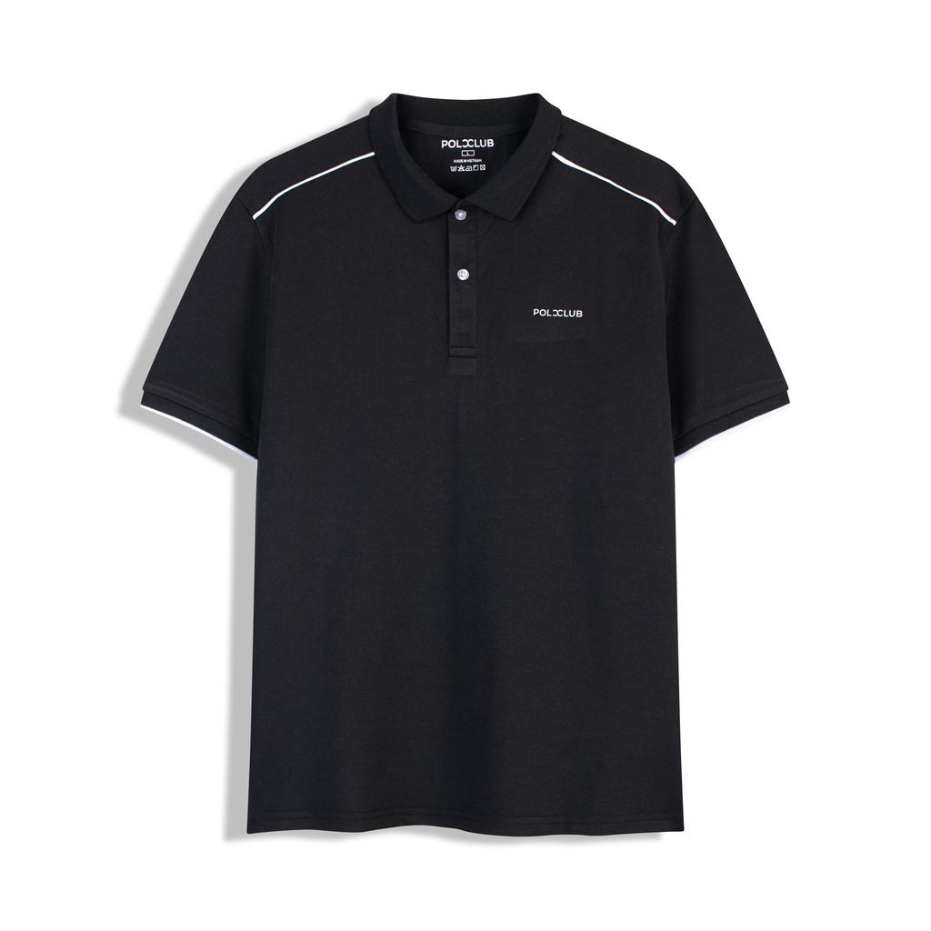 Áo polo nam - Men's Classic Fit Polo Black - A001