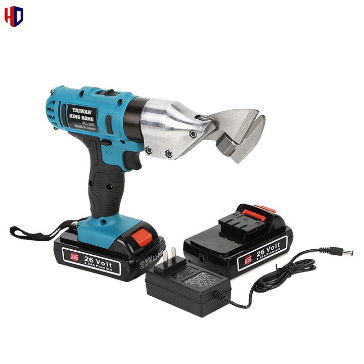 HÓT!!!!!! Máy Cắt Tôn KING KONG 26V - 2 PIN - LÕI ĐỒNG 100% - TẶNG ĐẦU CHUYỂN ĐỂ KHOAN BẮT BÍT