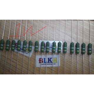 Điện Trở đài loan 1W 560K 470K 47K 4.7K 4K7 3.3K 3K3 680R 22R 220R 470R 330R 120R dây 30 con-hàng tốt chân đồng