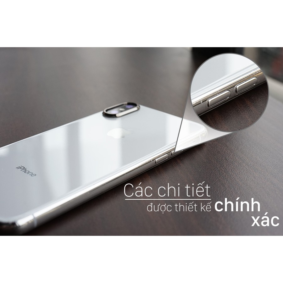 Miếng dán PPF chống vân tay cho iphone 6, 6plus, 7, 7plus, X, Xr, Xsmax, 11, 11pro, 11 promax Newmond tặng giấy lau