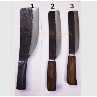 Combo 1 dao chặt 700gr và 1 dao thái trung thép nhíp Đa Sỹ