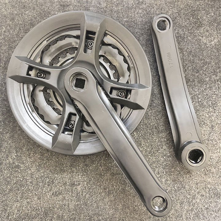 Đĩa Xích Xe Đạp 3 Tầng 24/34/42T-170mm Cốt Vuông
