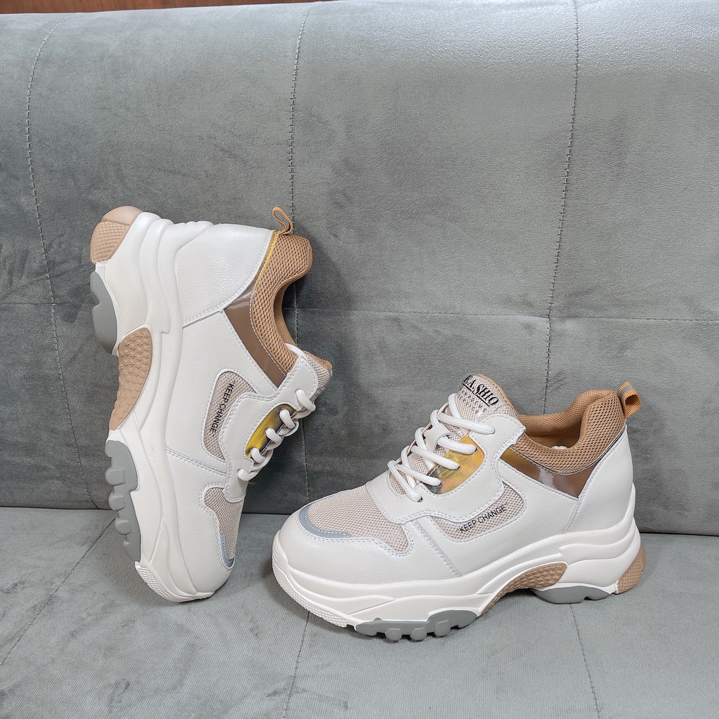 Giày thể thao nữ , giày sneaker nữ độn đế 8cm hàng cao cấp