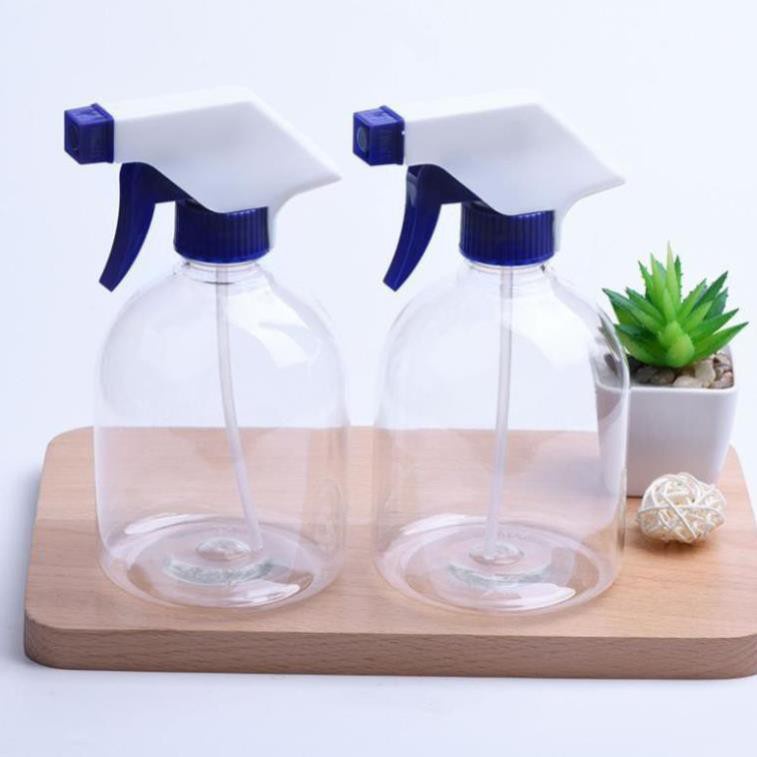 [TOP GIÁ RẺ] [500ml] Chai nhựa pet Vòi Xịt Kính 500ml Béo Lùn rỗng chiết mỹ phẩm ,Xưởng Chai Lọ