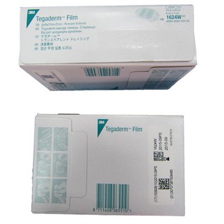Băng keo y tế 1624W 3M Băng phim trong vô trùng 1624W (ĐƠN GIÁ 1 hộp)