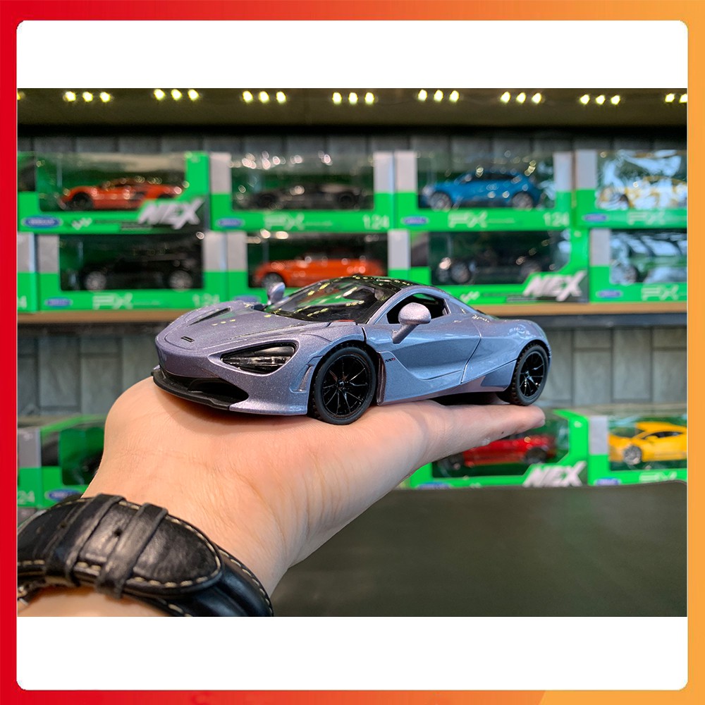 [Mã 12LSSALE giảm 100% đơn 50k] Mô hình xe Mclaren 720S tỉ lệ 1:32 JINLIFANG