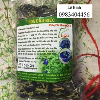 Hoa đậu biếc tạo màu 50gr