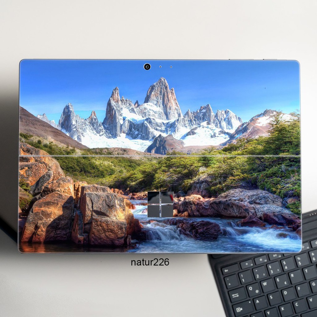 Skin dán hình thiên nhiên x09 cho Surface 3 2015; Go, Go 2, Go 3; Pro 2 3 4 5 6 7 8 9 X