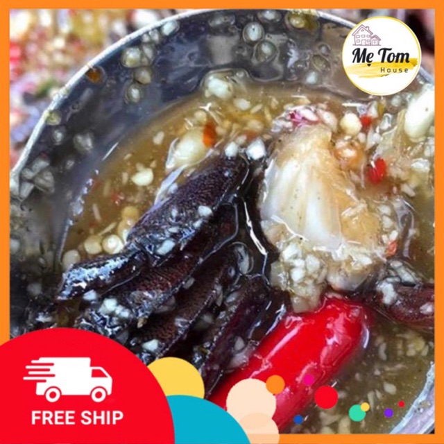 Ba Khía trộn,vừa ăn,tươi thơm.