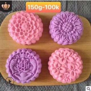 Khuôn trung thu 150g 4 mặt mẫu 4