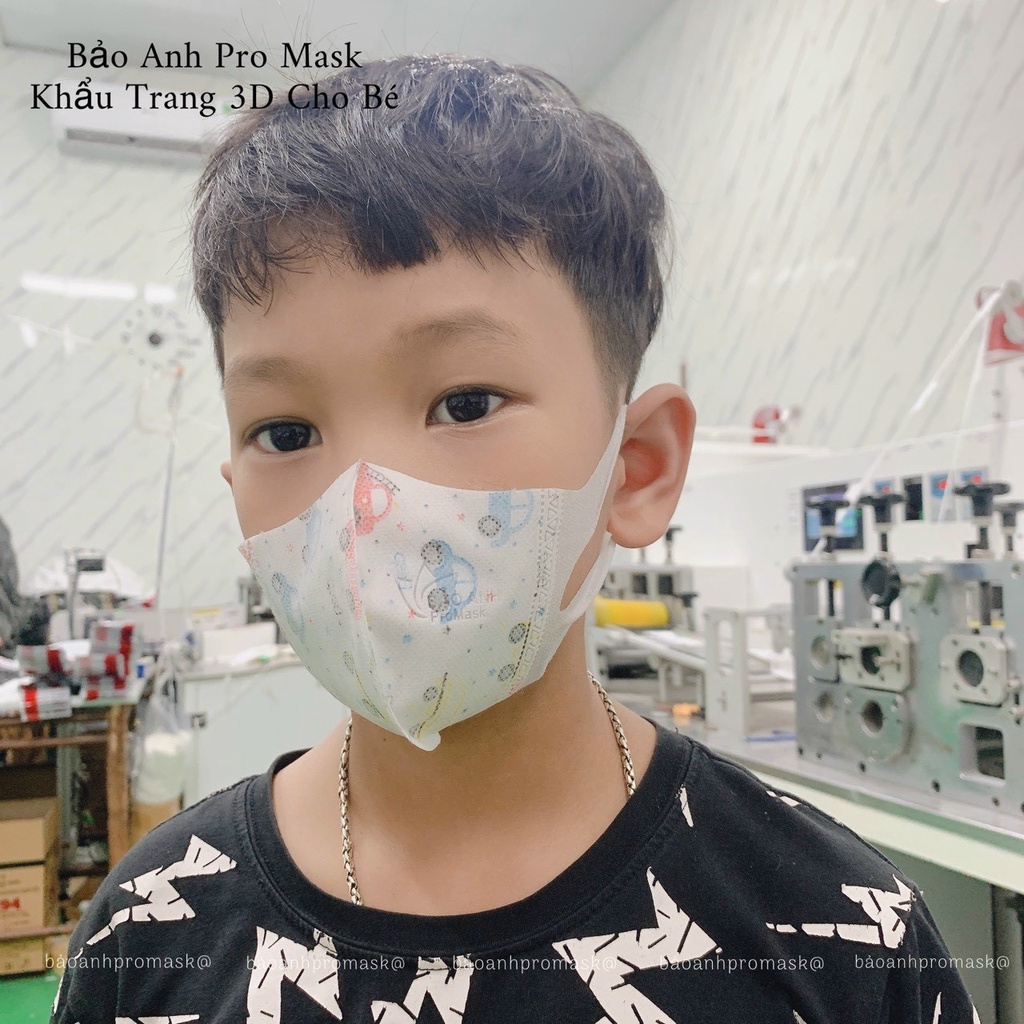 Khẩu trang trẻ em 3D Mask KIDS 1 hộp 50 chiếc chính hãng Bảo Anh giá xưởng